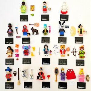 Lot of 18 Lego Compatible Disney 100 Minifigures Mickey Mouse